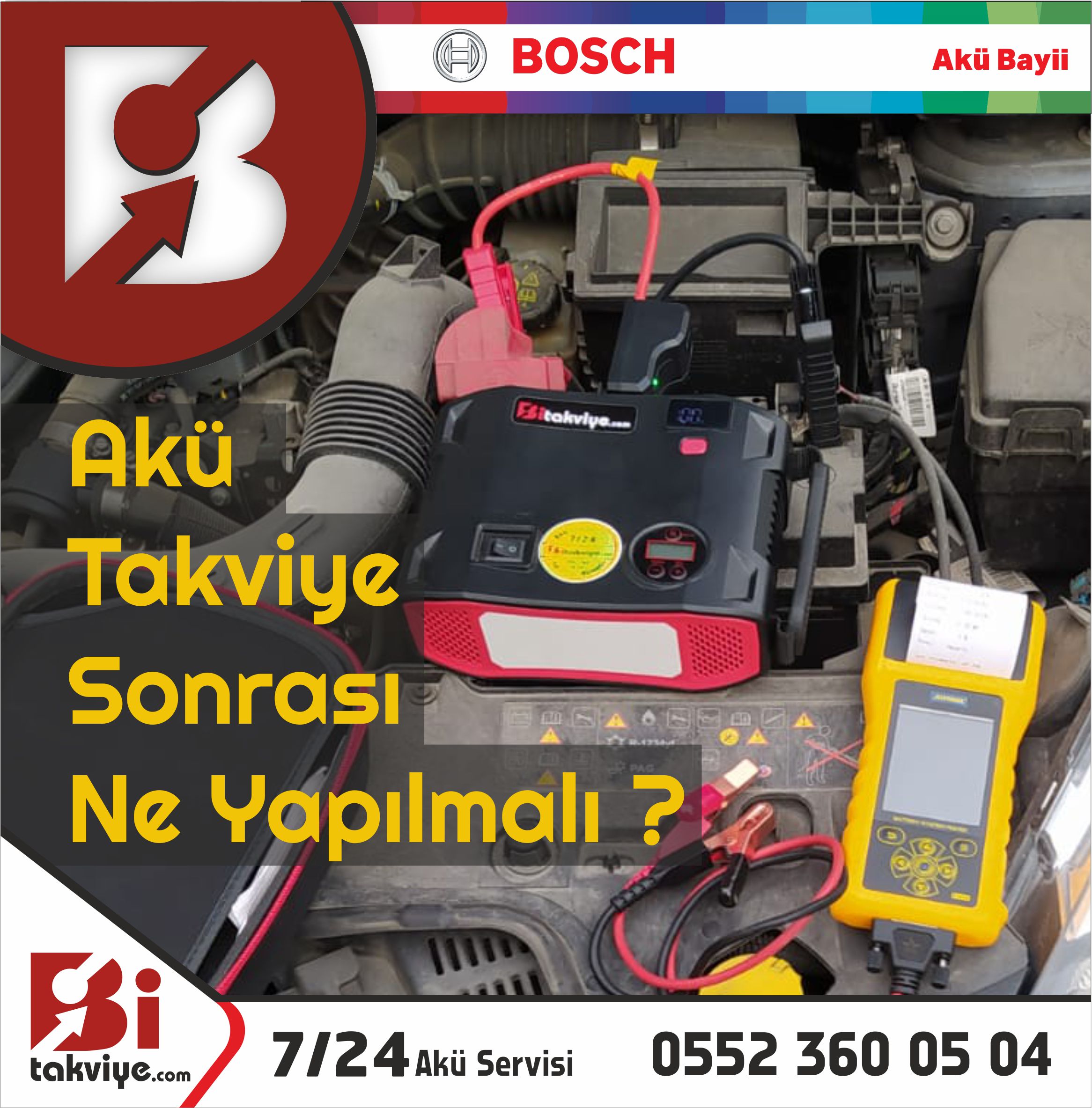 Akü Takviye Sorasında Yapılması gerekenler